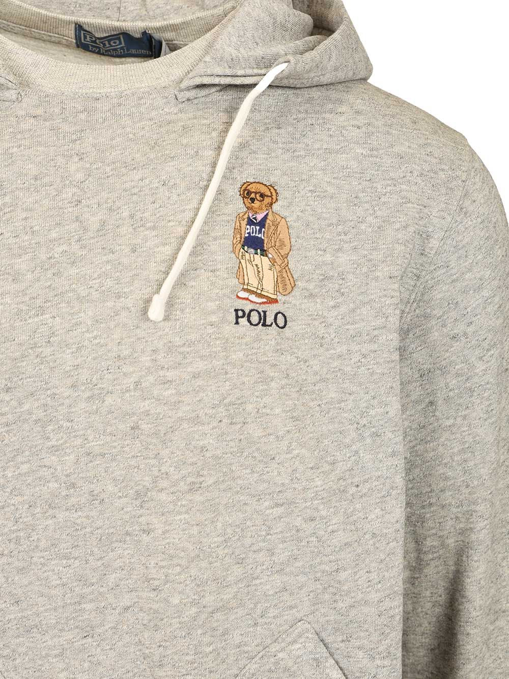 Polo Ralph Lauren Polo Bear Hoodie Sweatshirts - Grey | d79bf41dc99a15b38ddbdfa3c889aac80ac2c9dd