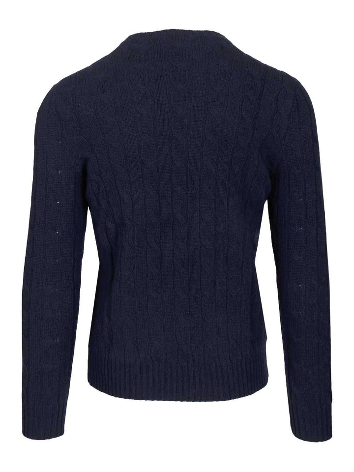 Polo Ralph Lauren Cashmere Cable Knit Sweater Knitwear - Blue | 04342d141d33e1996c544e6eab20d2fffbca348f