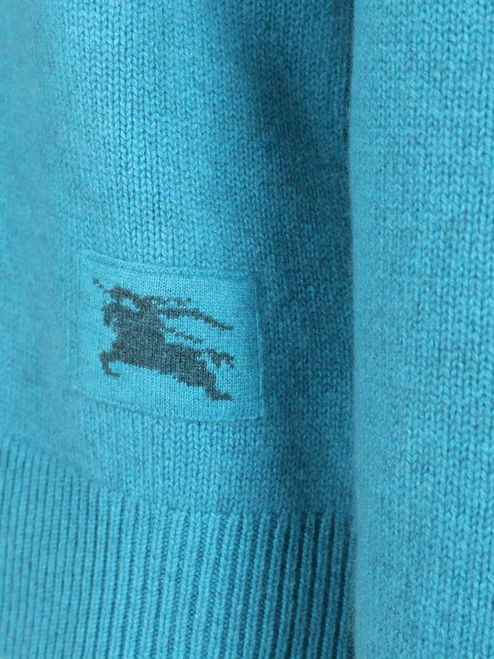 Burberry Cashmere Pullover Knitwear - Light blue | 99f406825308dbaa02af5f3fc2de400209f529ca