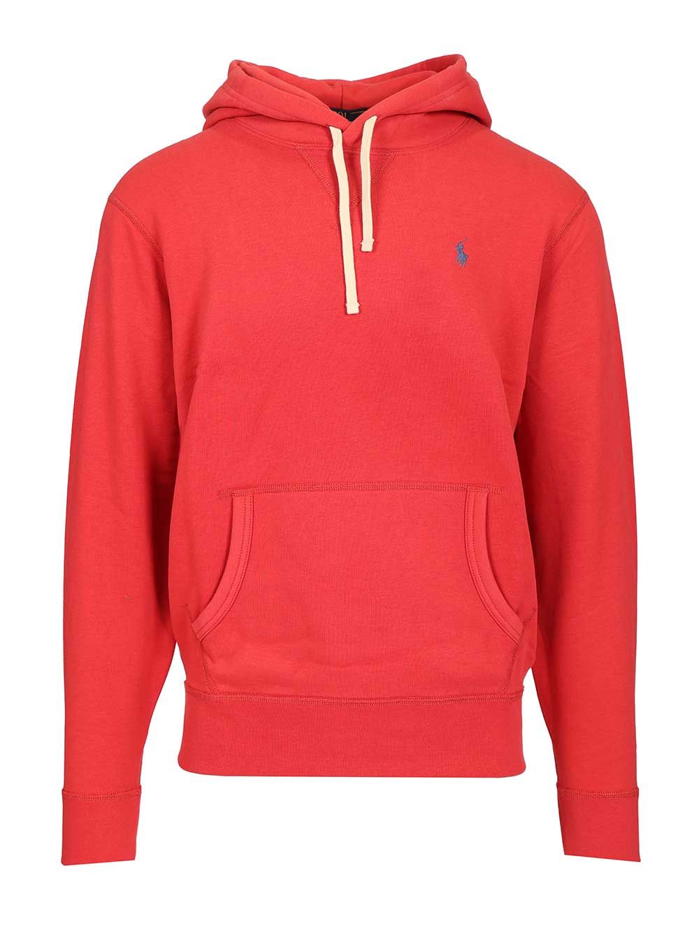 Polo Ralph Lauren The Rl Fleece Hoodie Sweatshirts - Red | 96cc14a3ef2a83929009ffb32e9f53e18f652c08