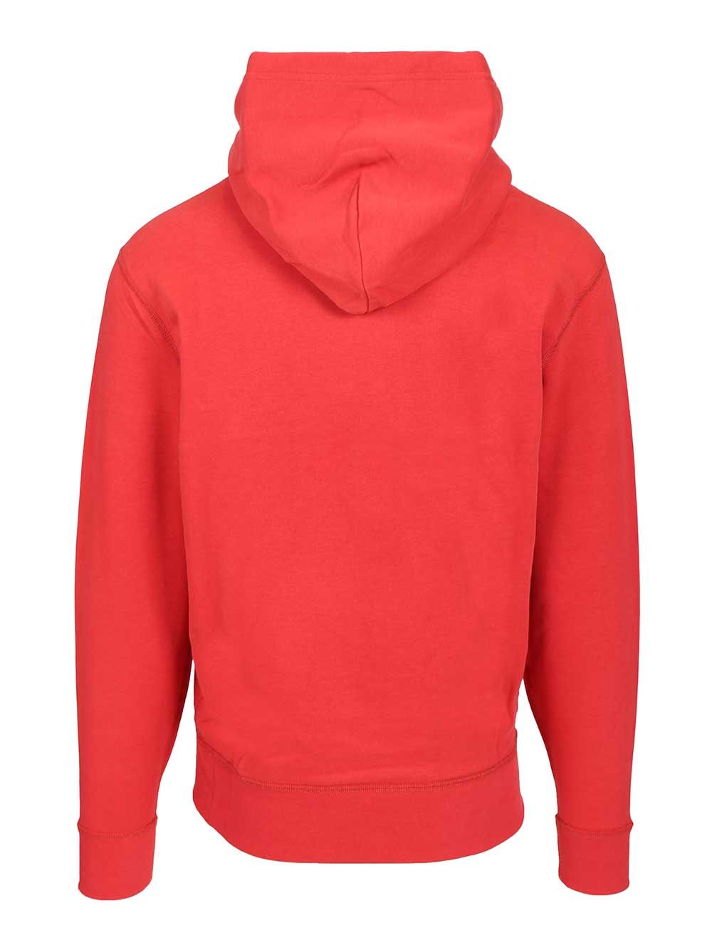 Polo Ralph Lauren The Rl Fleece Hoodie Sweatshirts - Red | 077f39a672d5c119d72e224d284515aa35ead3c4