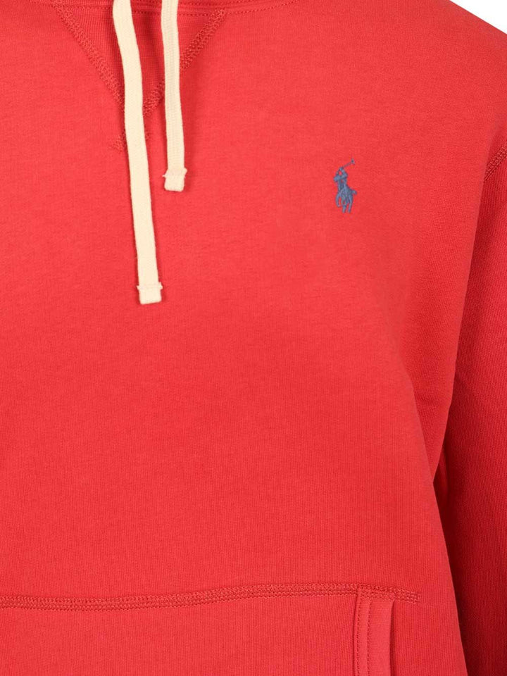 Polo Ralph Lauren The Rl Fleece Hoodie Sweatshirts - Red | a641f258e8e5b58297bb397d34ecfd795dc203e8