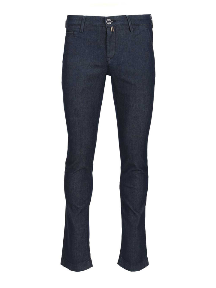 Jacob Cohen Bobby Trousers - Blue | d29cbff23d8bcc54b97eda979b14d502164ffb71
