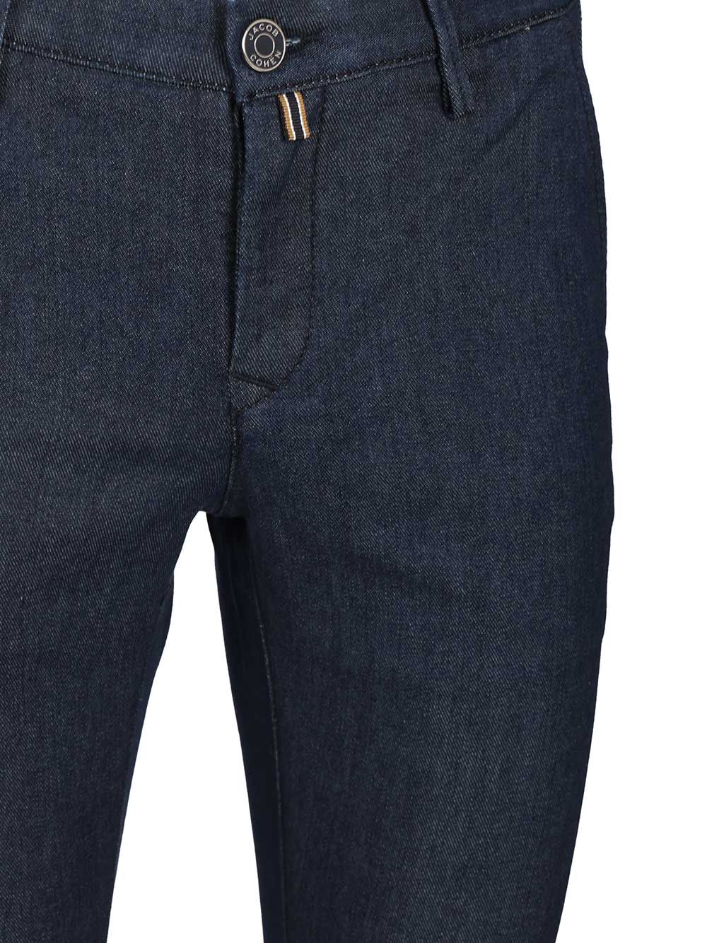 Jacob Cohen Bobby Trousers - Blue | 5976e380410382ab8c0d6d4a3cd3d34017f46414