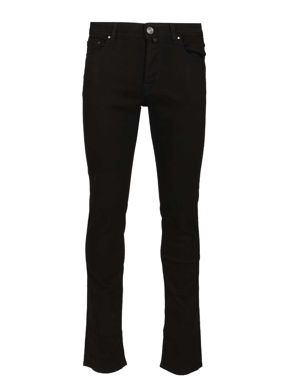 Jacob Cohen Pant 5 Pkt Slim Fit Bard R1 Salpa Nera 11oz Jeans - Black | d124c296fdce4cc029e5bf5b6ebefda178fa1db3