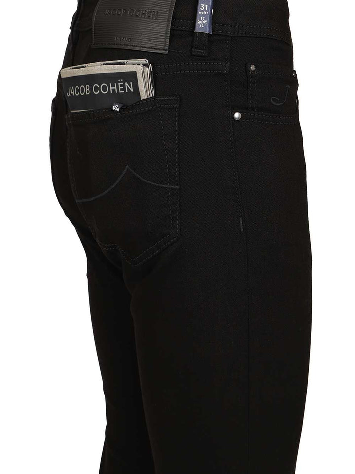 Jacob Cohen Bard Five-Pocket Jeans - Black | a8e1f2d0732ed6f48ffee093f8b8b0e4bc8a85da