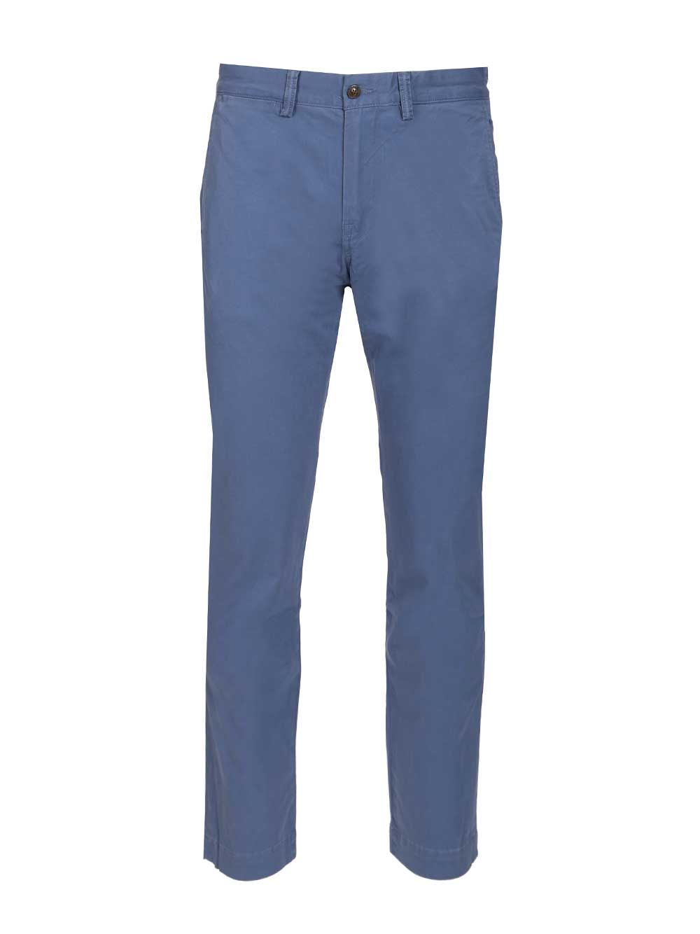 Polo Ralph Lauren Bedford Stretch Chino Trousers - Blue | 62b8569b8f9d2892657f4e6edeb34cb519dca09b