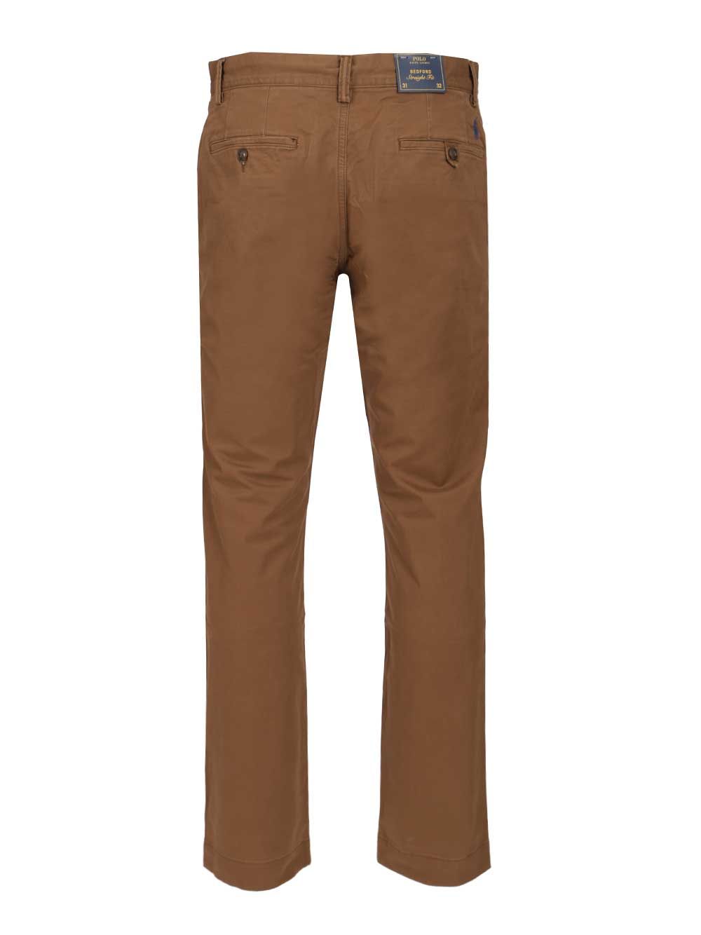 Polo Ralph Lauren Bedford Stretch Chino Trousers - Brown | 39643ef113affbb969ba6c578c25d91d8e677a4d