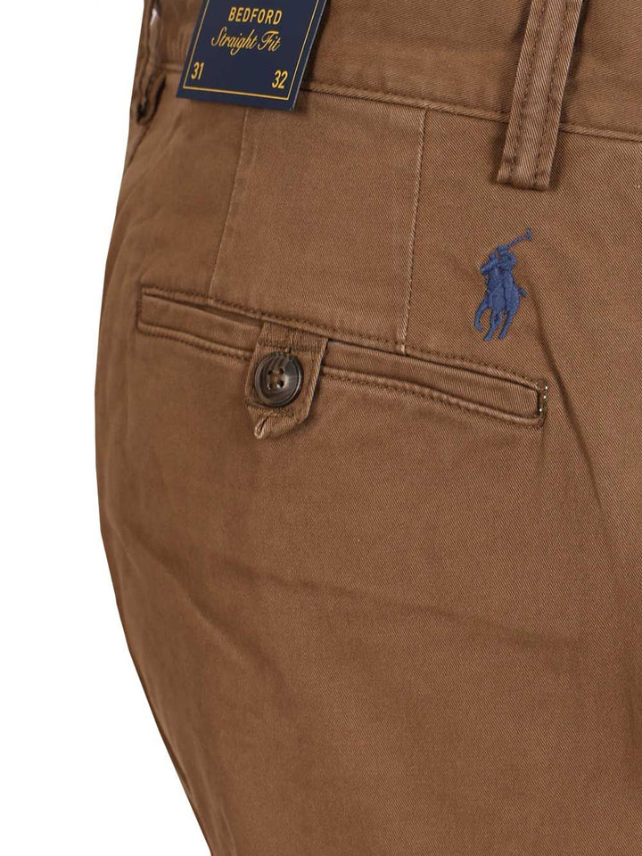 Polo Ralph Lauren Bedford Stretch Chino Trousers - Brown | a5d1f84a7cc00509172d73696f94f4dc20e65794