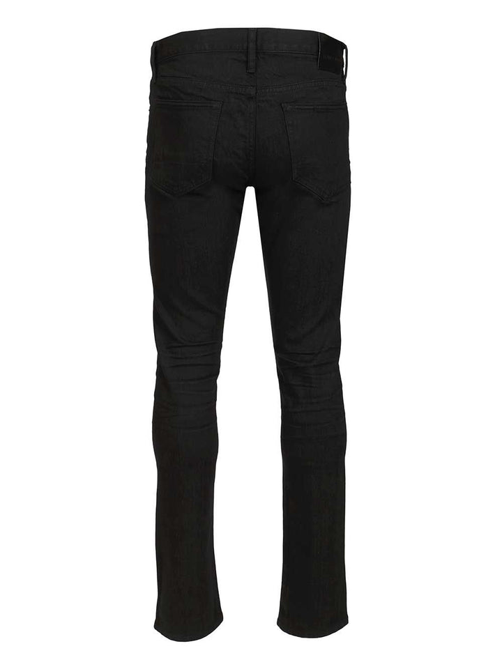 Tom Ford Stretch Selvedge Denim Slim Fit Jeans - Black | 1c808b81aa2a96d59c7859b0cf1a5b6ea014b7b6