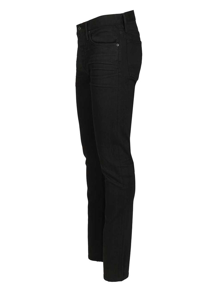 Tom Ford Stretch Selvedge Denim Slim Fit Jeans - Black | d705d114dc9b9c6850122a54d83452549fbb10f5