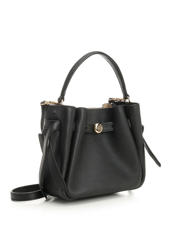 Tory Burch Romy Mini Bucket Bag Handbags - Black | 4e65d22bd4c766754e90642a4aa58ddc72df2e7b