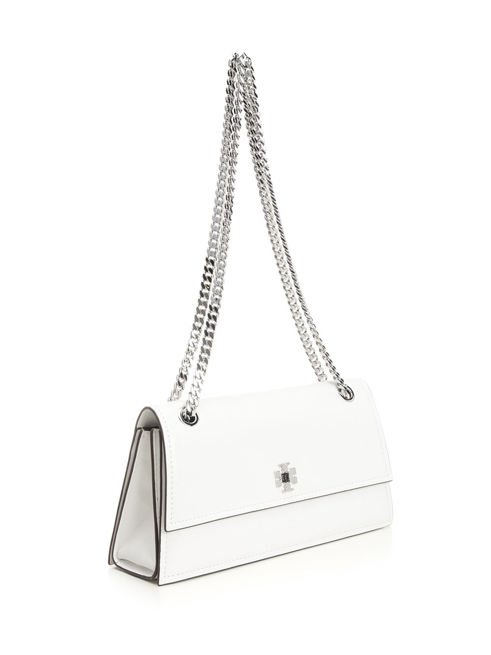 Tory Burch Kira Turnlock Shoulder Bag Crossbody Bags - White | 451fb14cc924911bff38ec05f7d7a2fb3aff156a