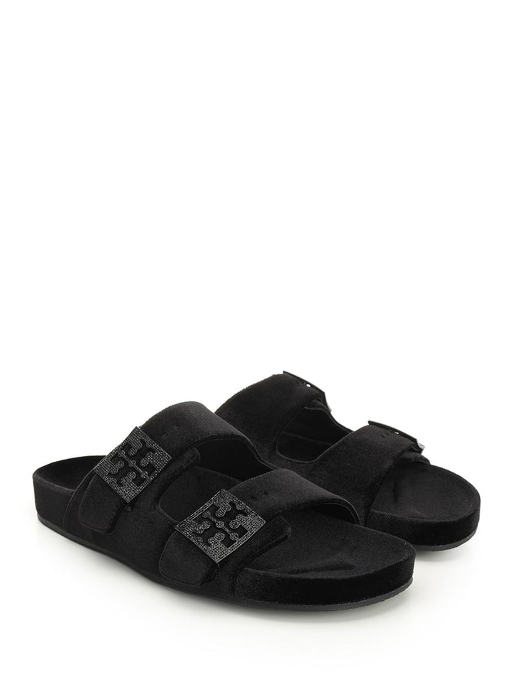 Tory Burch Mellow Pave Slide Scarpe basse - Black | 038086883bf63a1bebcde349e0f0c869d9d4d77f