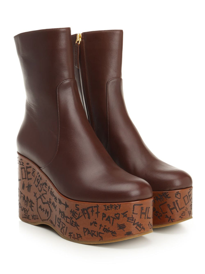Chloe' 15d - Maxime Boots - Brown | 3d7b542384c437472c3879641d29d6e638aea59b