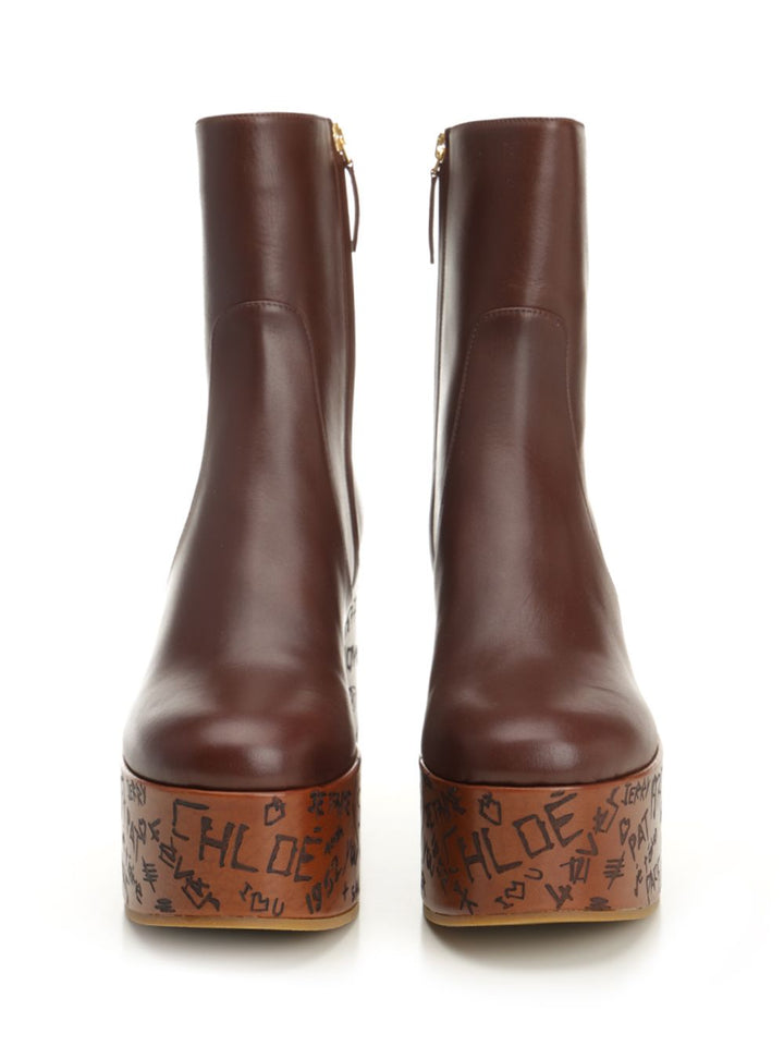 Chloe' 15d - Maxime Boots - Brown | 5b642424da2d91626d905c08911213e7b93a21a5