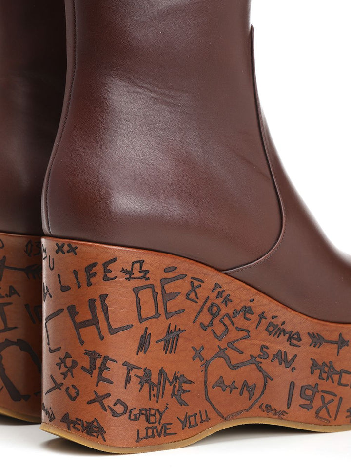 Chloe' 15d - Maxime Boots - Brown | f8e98e981a44f29be4b64848e2241b27e04d5719