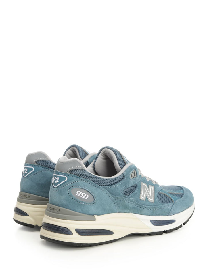 New Balance 991 Petrol Sneakers - Light blue | 35299cae2ea6a3dabf61563140bf2431542115fe