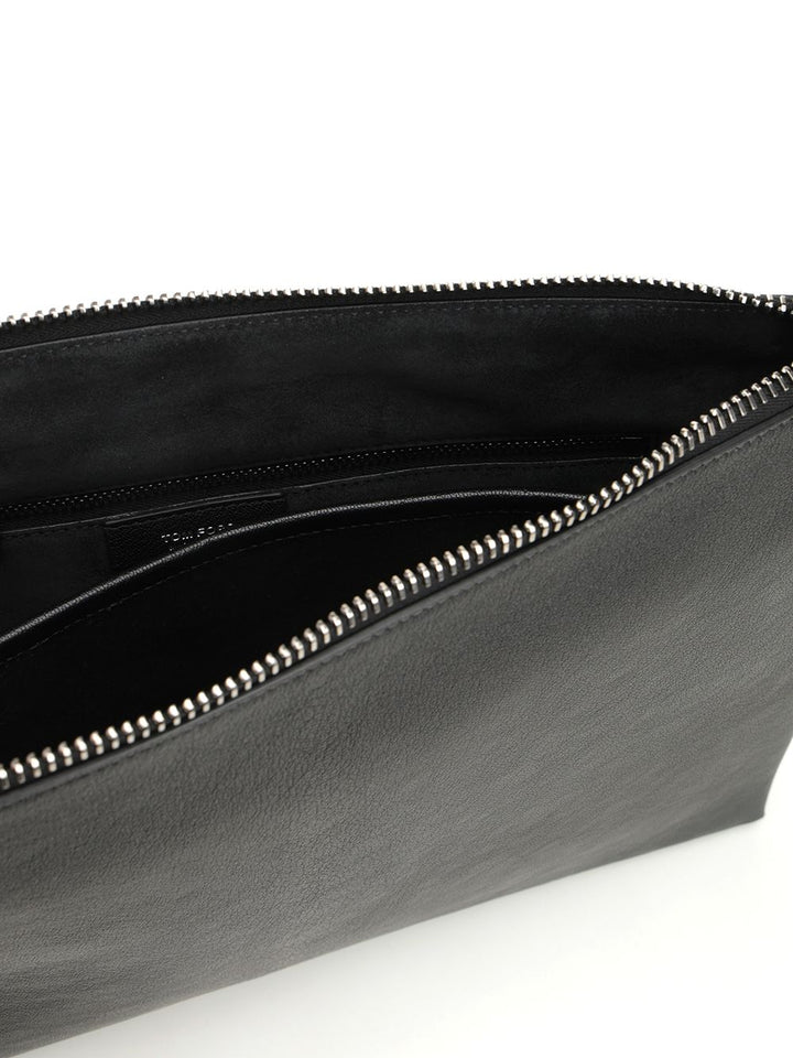 Tom Ford Large Slim Pouch Small leather goods - Black | 06b26cb323bae648e02a9535a88ad79a2154c983