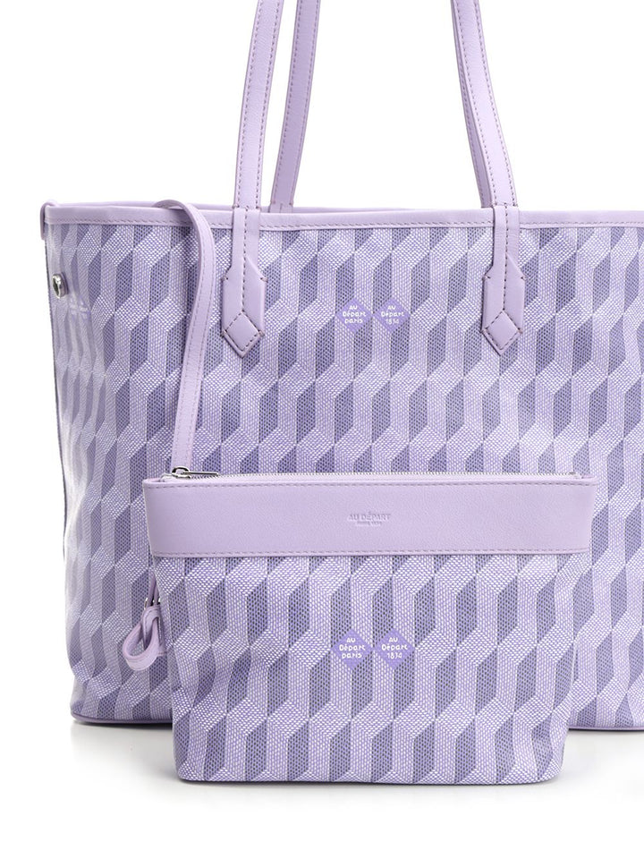 Au Depart N° 47 Shoulder Bags - Violet | 03e970914831723132fedd32137d0b739aa3f77f