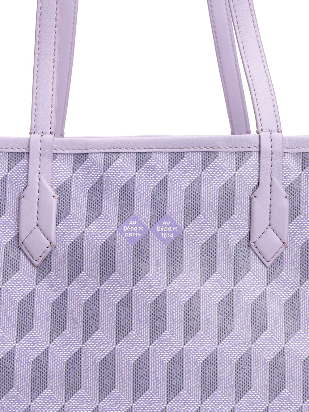 Au Depart Tote Bag N. 47 Shoulder Bags - Violet | f71a5c445bb057c3d216a85c7844b07a3ecc0780