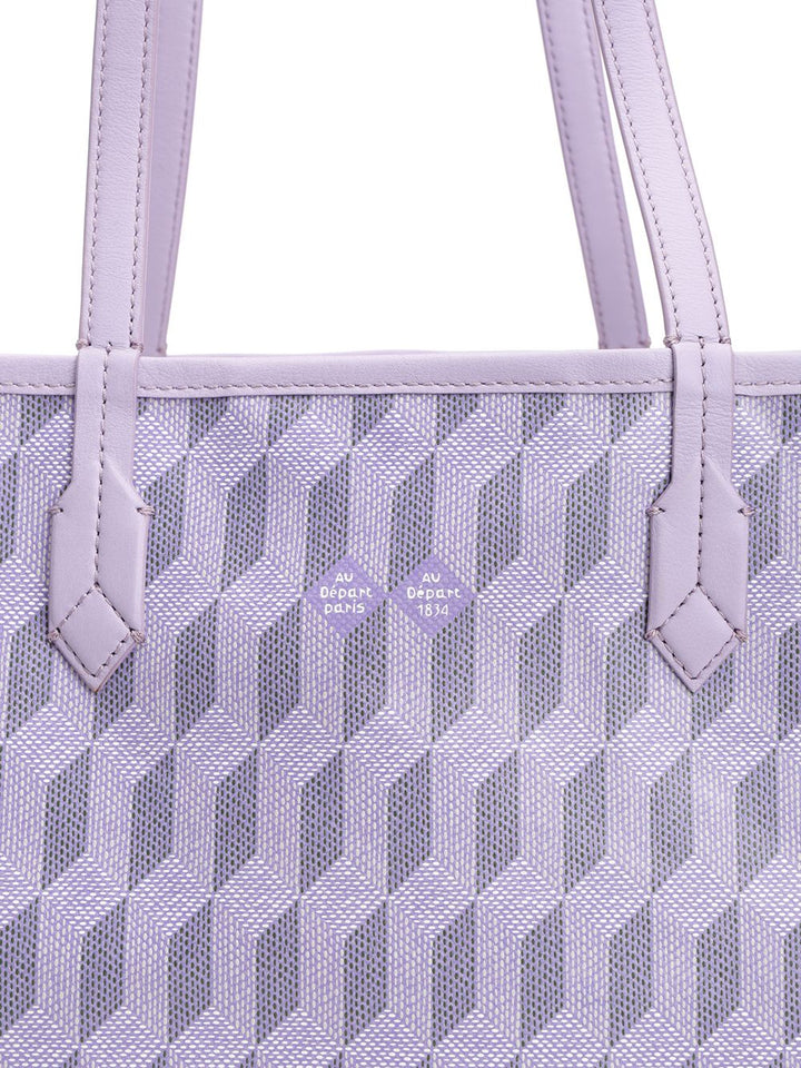 Au Depart Tote Bag N. 47 Shoulder Bags - Violet | f71a5c445bb057c3d216a85c7844b07a3ecc0780