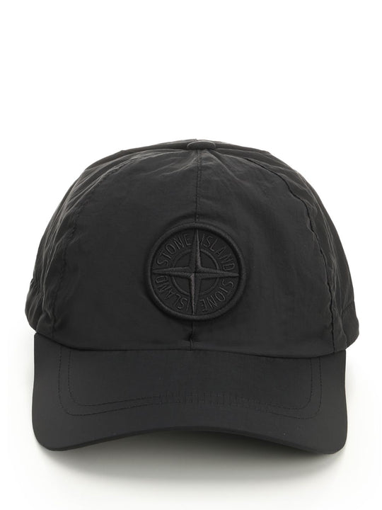 Nylon Visor Cap Hats Black