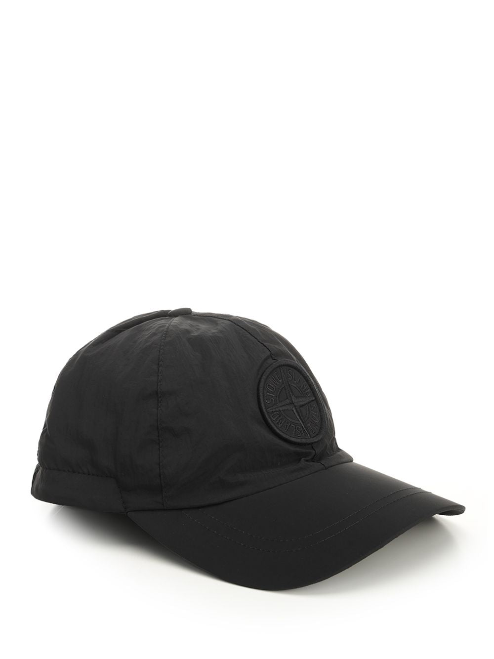 Stone Island Nylon Visor Cap Hats - Black | 989be6a1af98067c758e3c1d6a900eca7162b476