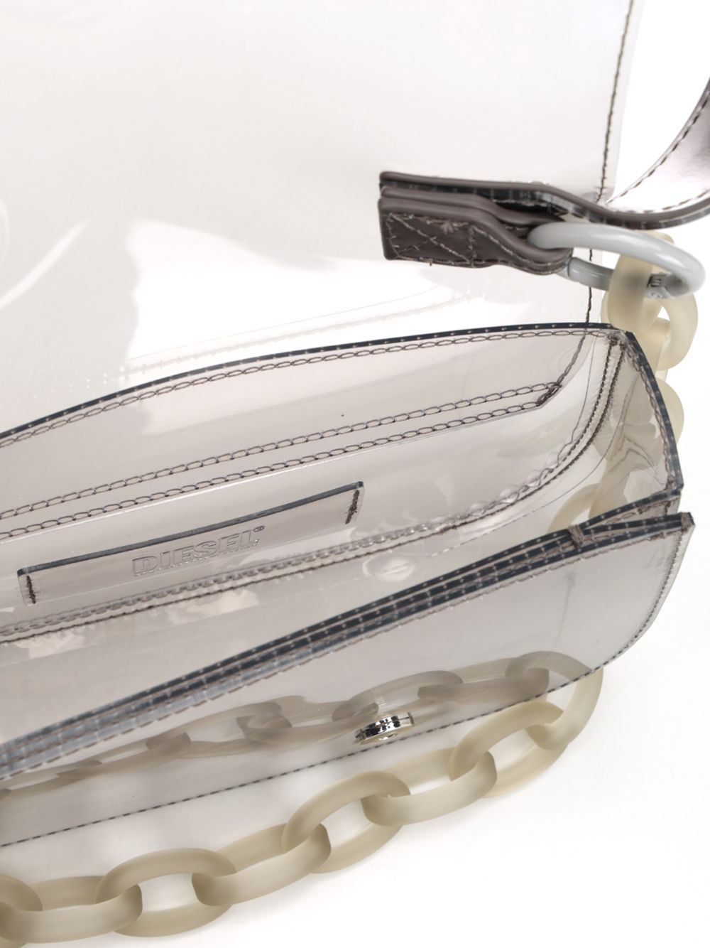 Diesel 1dr Shoulder Bags - Grey | 8887088688da3bde3e8cbf725280092948d9b186