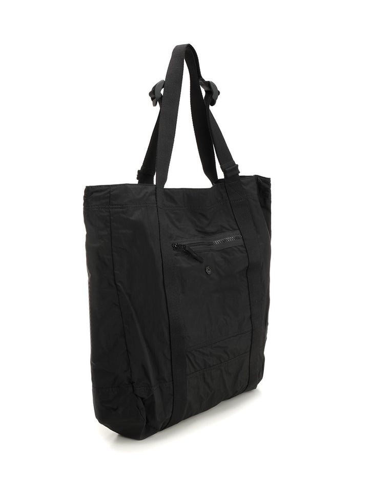 Stone Island Nylon Metal Tote Bag Crossbody Bags - Black | 6b1f689c97071704b86b94e58601e8db42ba04fe