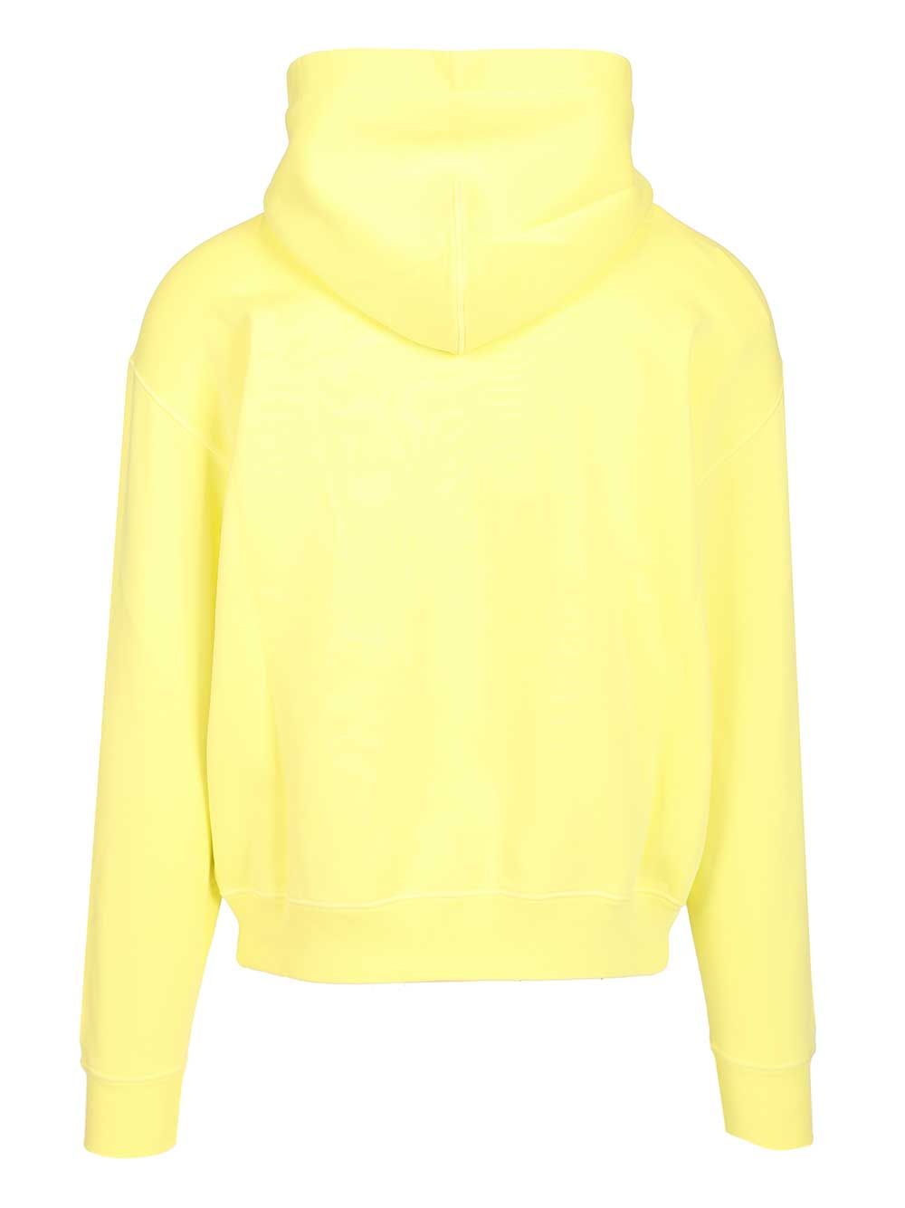 Tom Ford Organic Cotton Hoodie Sweatshirt Sweatshirts - Yellow | cc0170a1d5c4709f536de5ce892c1e042a1788c4