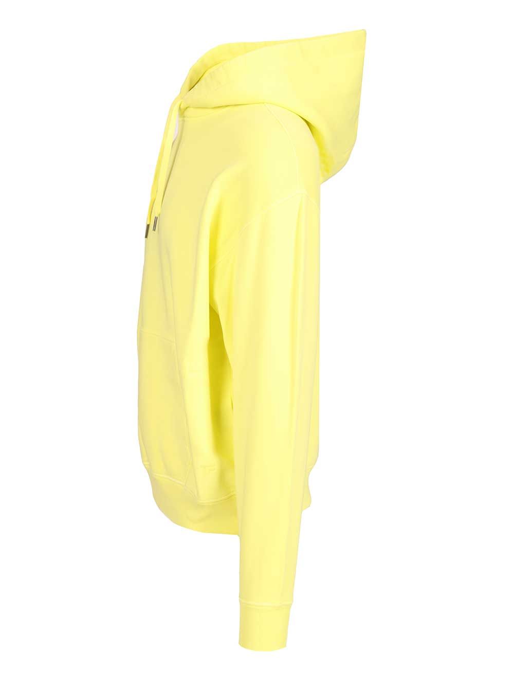 Tom Ford Organic Cotton Hoodie Sweatshirt Sweatshirts - Yellow | 93dcdcd3fcaeb6f9919241d5abb67b14b6fbacf3