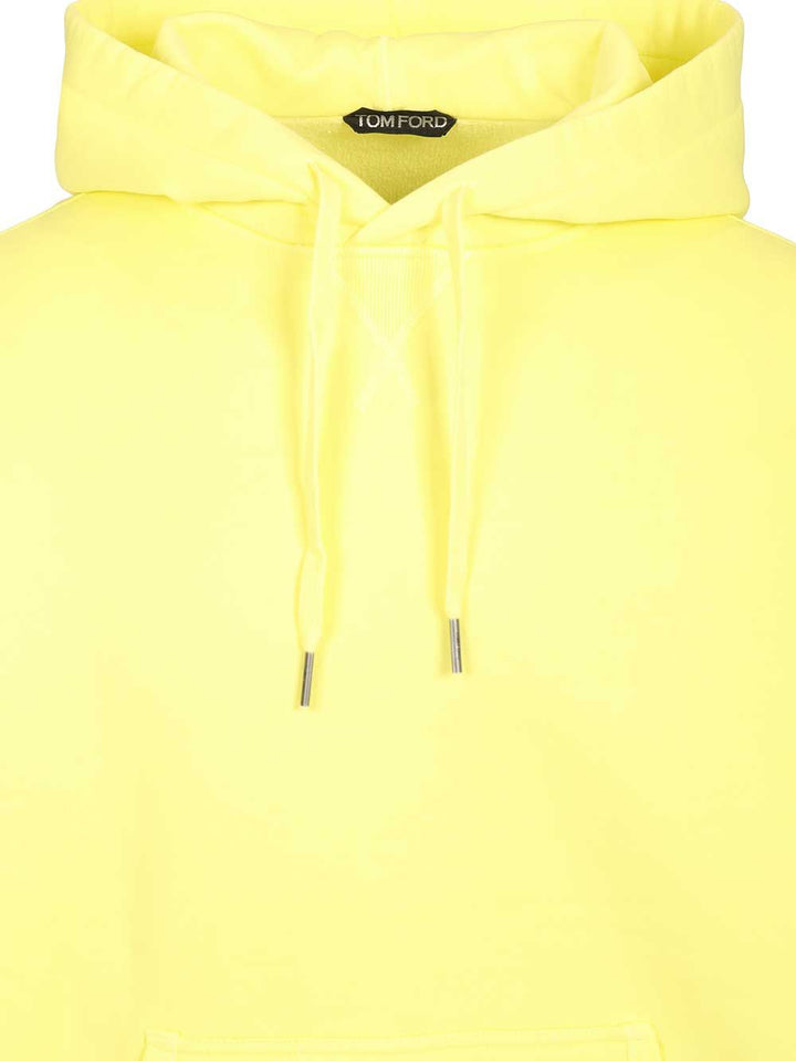 Tom Ford Organic Cotton Hoodie Sweatshirt Sweatshirts - Yellow | dc2d21d2527dff83b96377d7cb8e83a0e66f8865