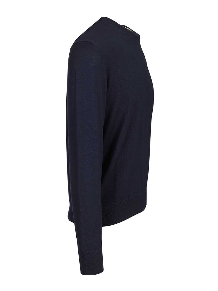 Tom Ford Crew Neck Sweater Knitwear - Blue | 5d51be91b8b82d26b0bde166a0b9306a8a27a6cf
