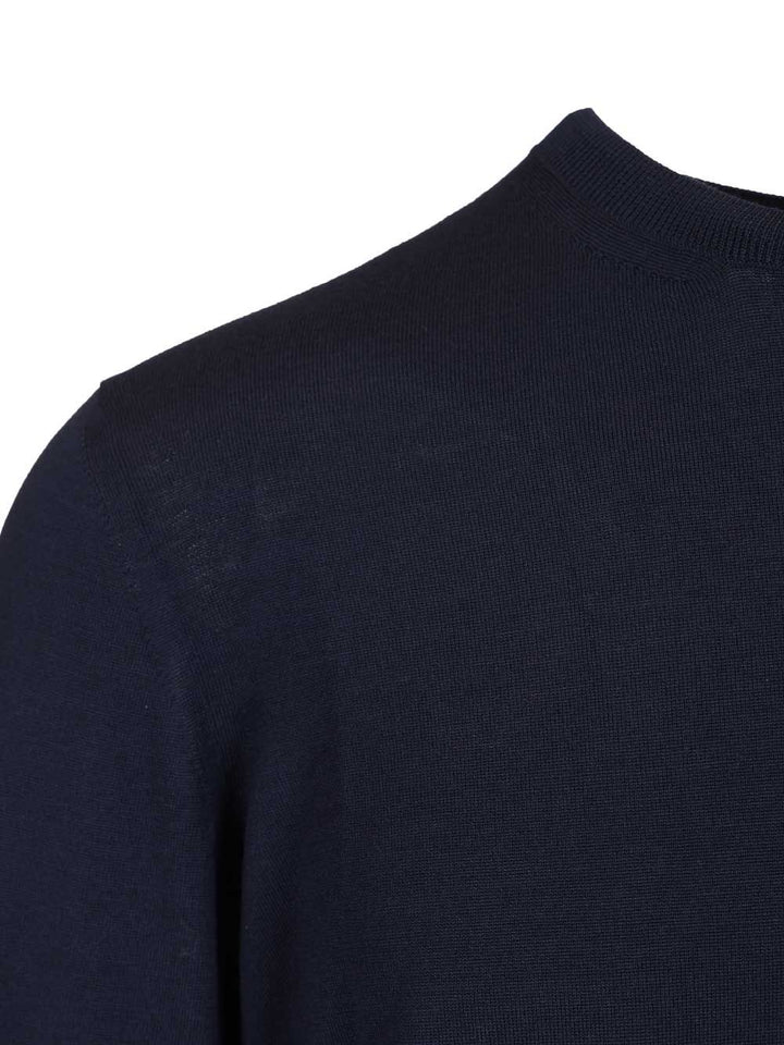 Tom Ford Crew Neck Sweater Knitwear - Blue | 2f0be36dd203f6c8538a02dfe27686f9241996bc