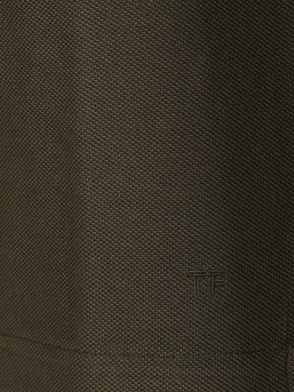 Tom Ford Cotton Piqué Polo shirt - Green | 88b7ec3ef82def7ec3da0cfc6f7f00cb65fd9d0d