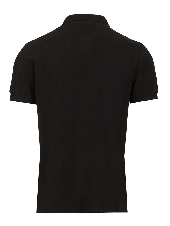 Tom Ford Lyocell Iquet Short Sleeve Polo Polo shirt - Black | bfa87310d96df2b88ba93ae7c9ce8e7f285ed918