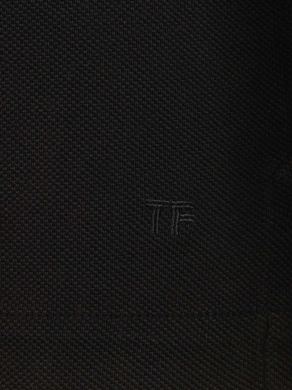 Tom Ford Cotton Piqué Polo shirt - Black | 7510ffeb0adf8c86c2c9bba151596fa798d16866