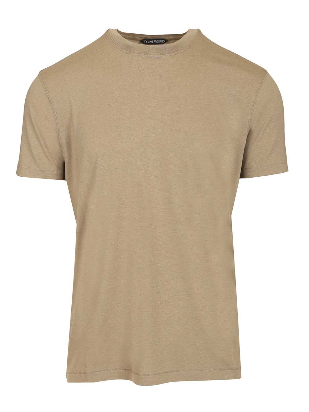 Tom Ford Crew Neck T-Shirt - Green | dfa0e45acd94c3614961b9479605d9c11fb6df68