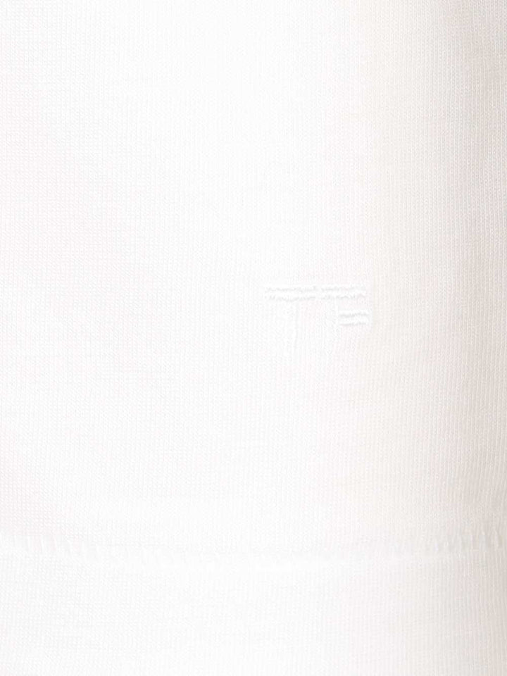 Tom Ford Crew Neck T-Shirt - White | f9b08bef5fe43ca5b0815c999a4d1b781ebc8843