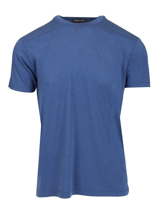 Crew Neck T-Shirt Blue