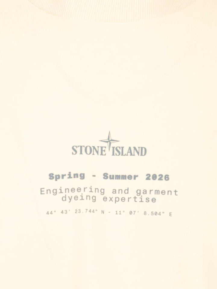 Stone Island Stone T-Shirt - White | 30d2af7e6b32074e6c2df083faeb8b248b64f07a