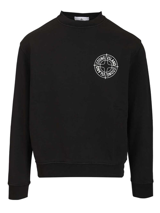 Outline Compass Sweatshirts Black