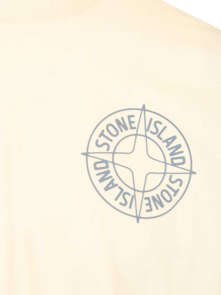 Stone Island Outline Compass T-Shirt - White | 0ad1c57094ed9f2e2904d49a3f02abc51dd61627