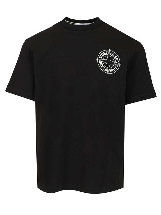Outline Compass T-Shirt Black