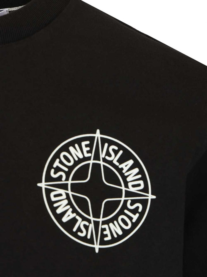 Stone Island Stone T-Shirt - Black | 78bb3f02d4d804121ccf3ddba14db4e6025e7381