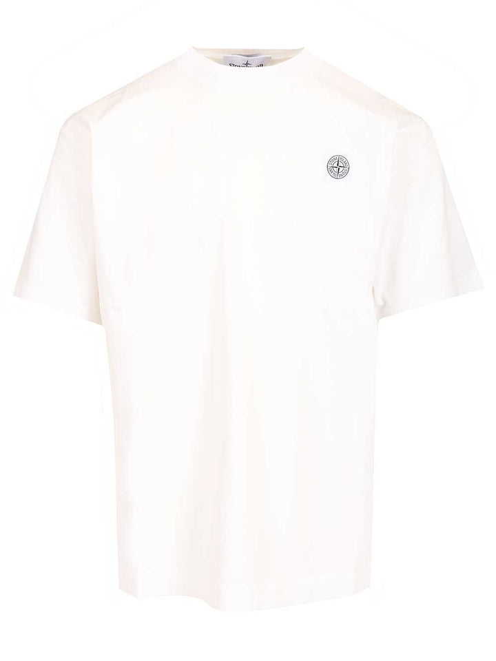 Stone Island Cotton T-Shirt - White | 18b53c4a3277d99078d204e870c75b82eff3698e