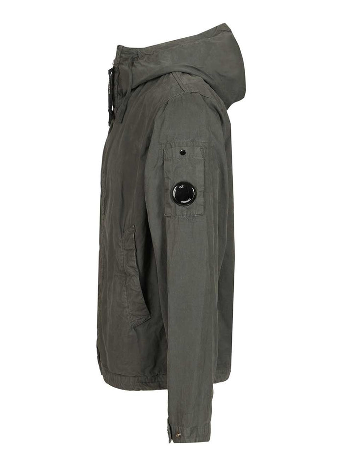 C.P. Company Micro-Reps Hooded Lens Jacket Jackets - Grey | ba663bff1fd354a4c0ecbf22b297ef623ec8a43a