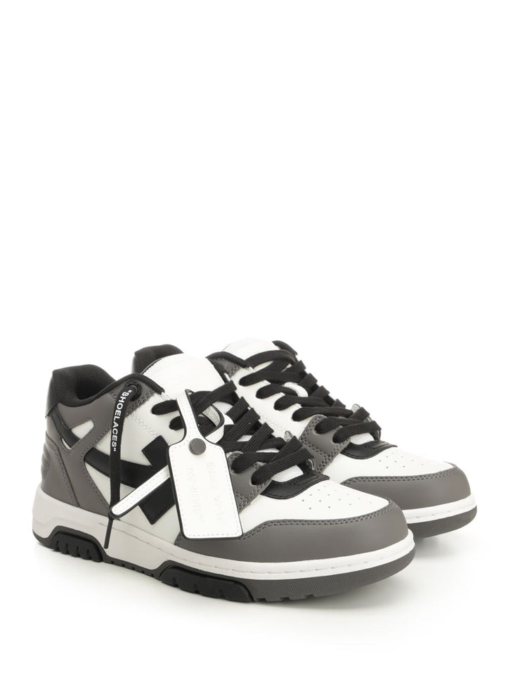 Off-White Out Of Office Calf Leather Dark Grey - B Sneakers - Green | e8fe2481688ccd448380d45694f0a4180f38f90d
