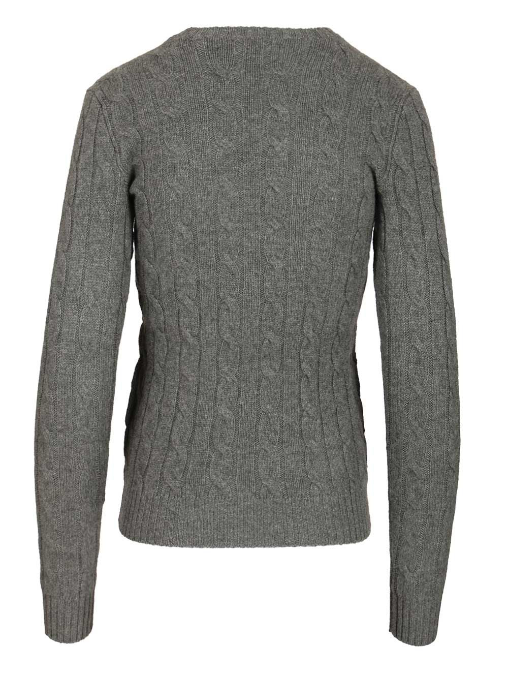Polo Ralph Lauren Cable-Knit Cashmere Sweater Knitwear - Grey | bb3ee7e77621554690de66d62d3ed771f140f685